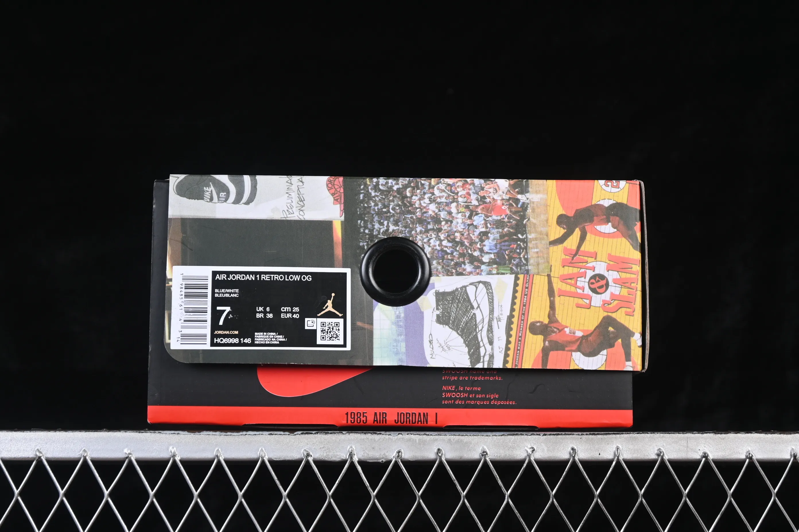 All categories Air Jordan Jordan series basketball shoes Air Jordan 1 Low Fragment Design x Union x Air Jordan 1 Hi Joe 1 Fujiwara Hirota Lightning low-top cultural casual sneakers HQ6998-146